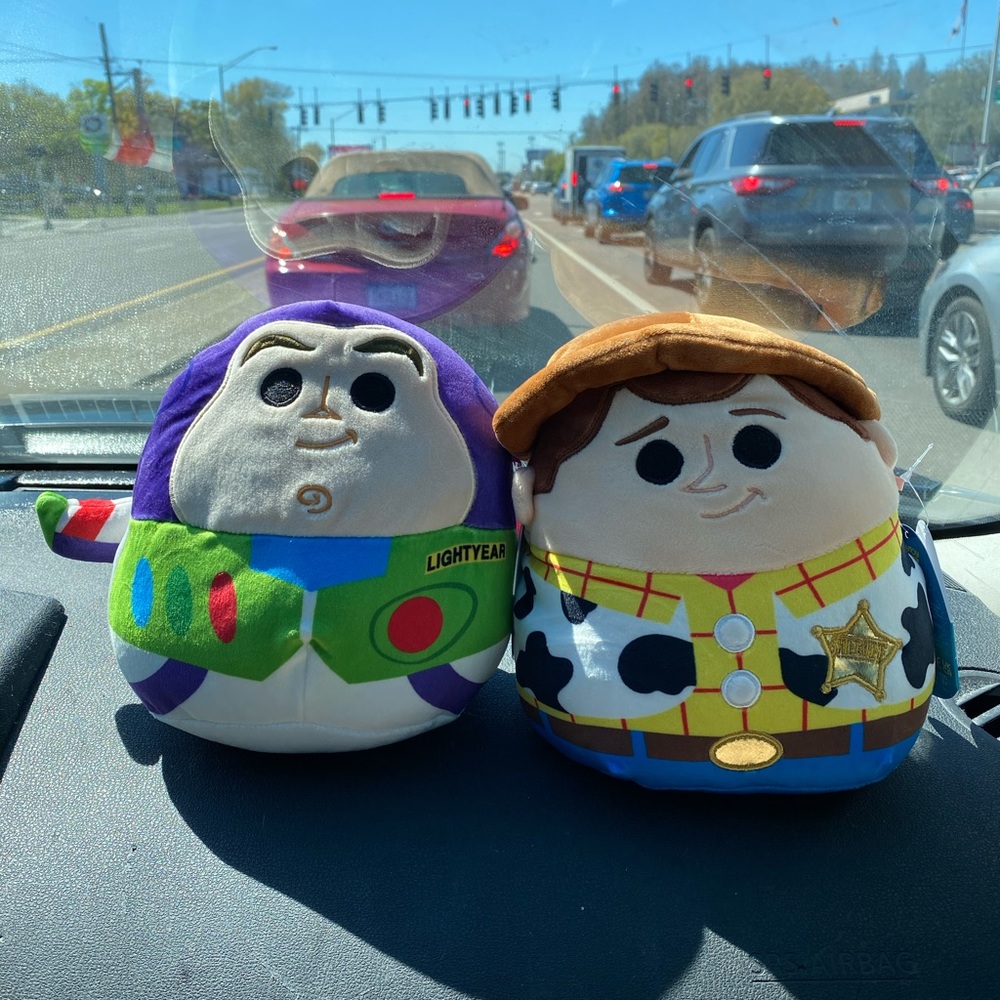 Buzz Lightyear and Woody Squishmallow Bundle